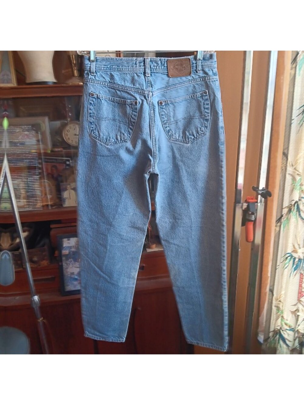 Vintage 33x34 Baggy Skater Denim Jeans Structure Brand Relaxed Fit 90's